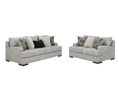Mercado Sofa and Loveseat - furniture place usa