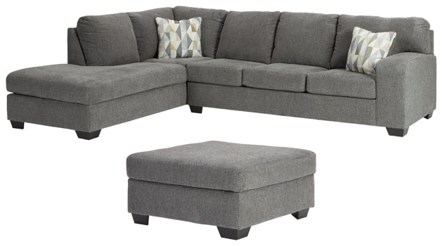 Dalhart 2-Piece Sectional with Ottoman - PKG002358 - furniture place usa