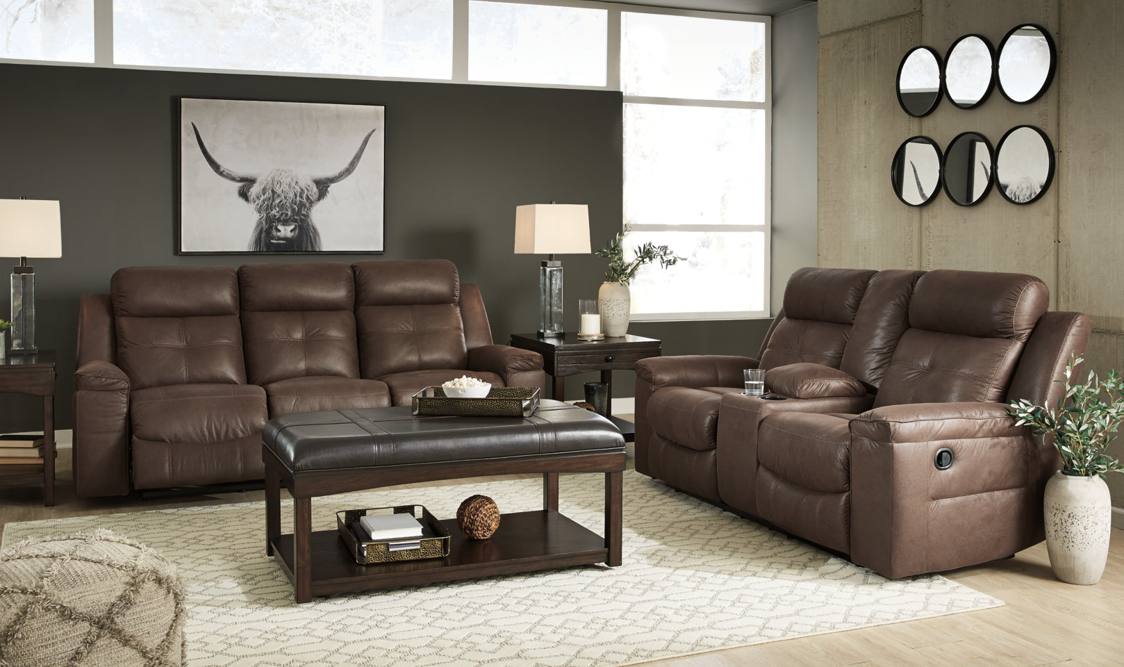 Jesolo Reclining Sofa - furniture place usa