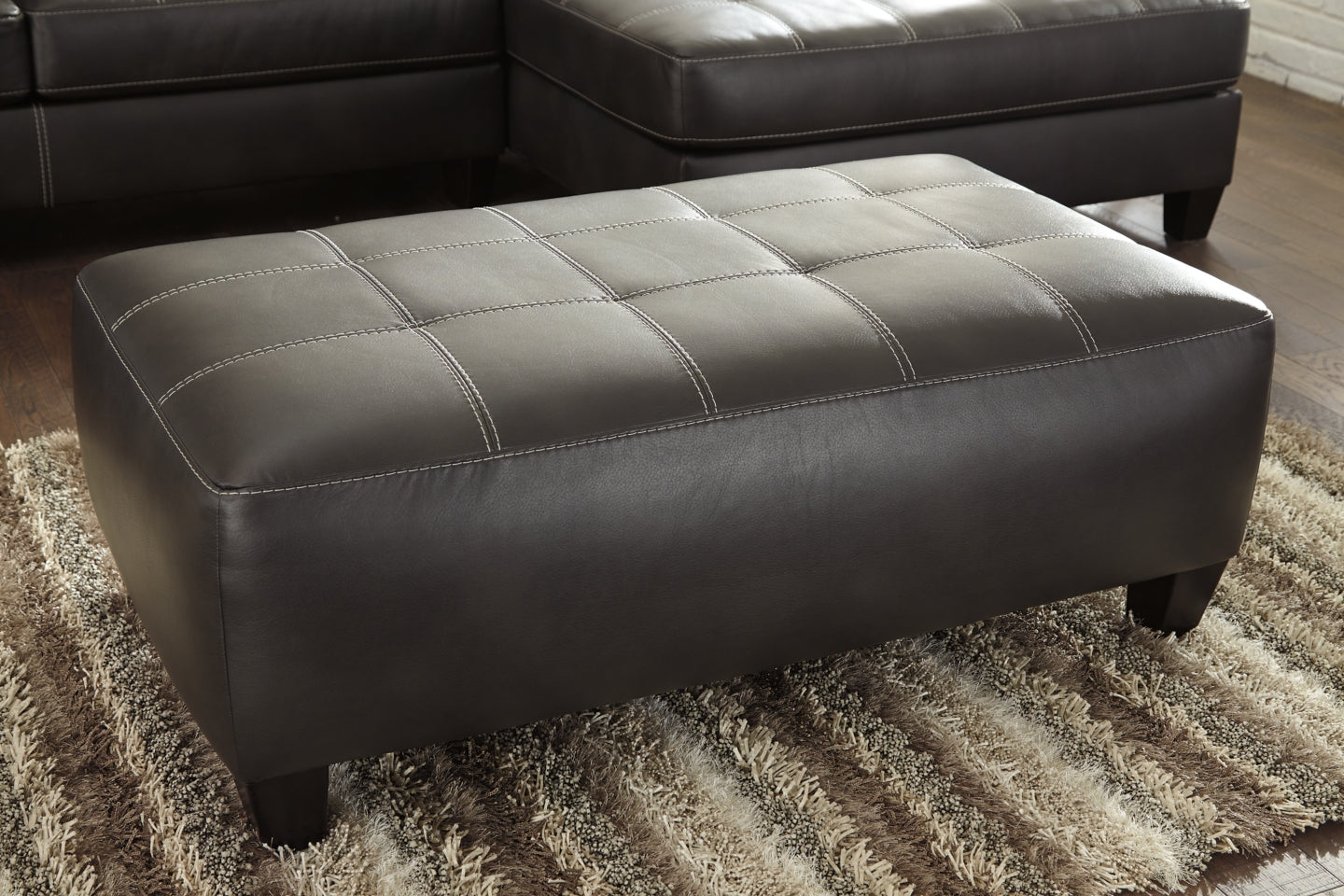 Nokomis 2-Piece Sectional with Ottoman - PKG011026 - furniture place usa