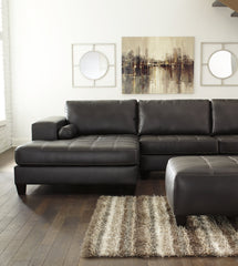 Nokomis 2-Piece Sectional with Ottoman - PKG011026 - furniture place usa
