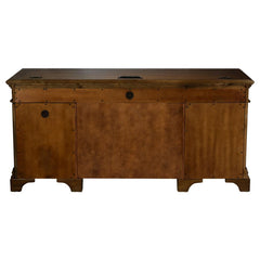 Hartshill Brown Credenza Desk - furniture place usa