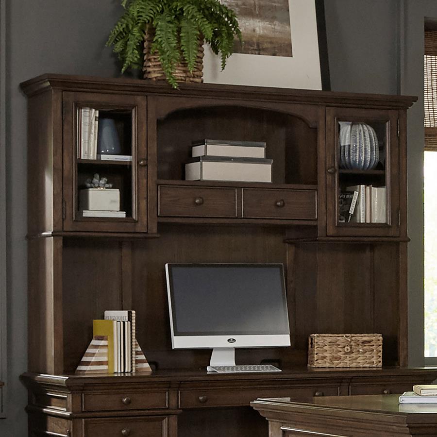 Hartshill Brown Hutch - furniture place usa