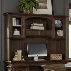 Hartshill Brown Hutch - furniture place usa