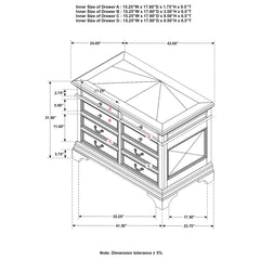 Hartshill Brown File Cabinet - furniture place usa