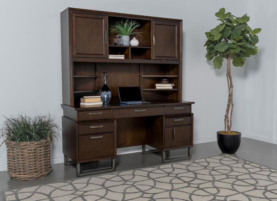 Marshall Brown Hutch - furniture place usa