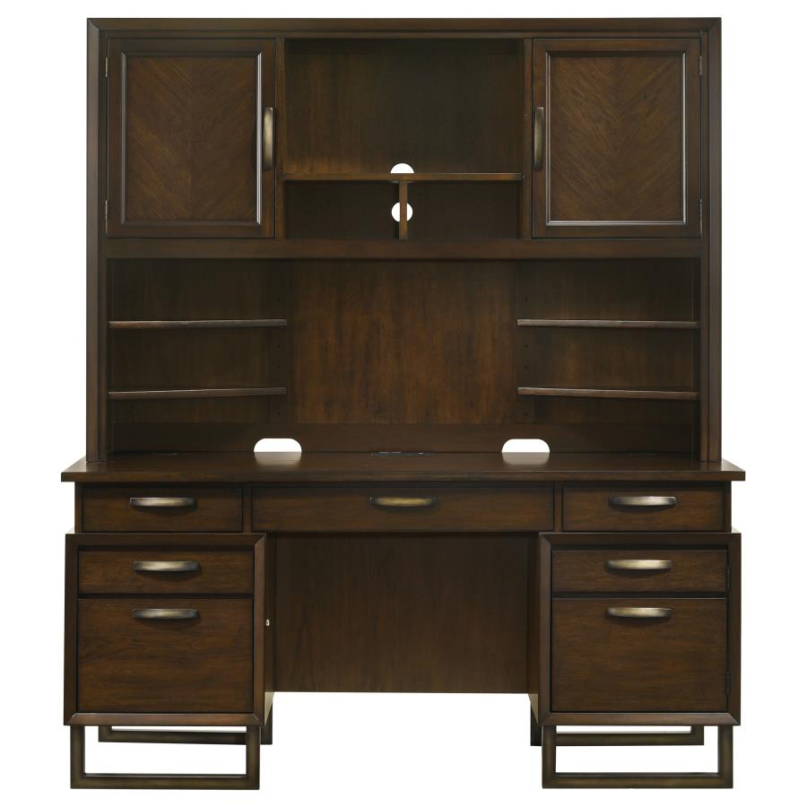 Marshall Brown Hutch - furniture place usa
