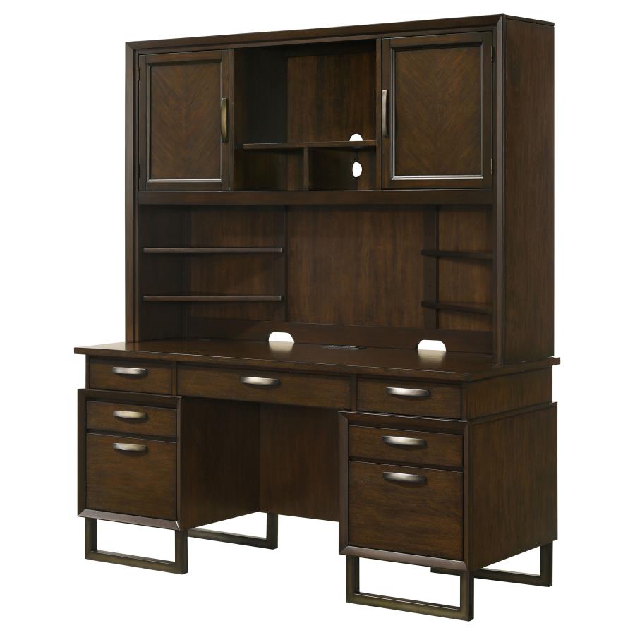 Marshall Brown Hutch - furniture place usa