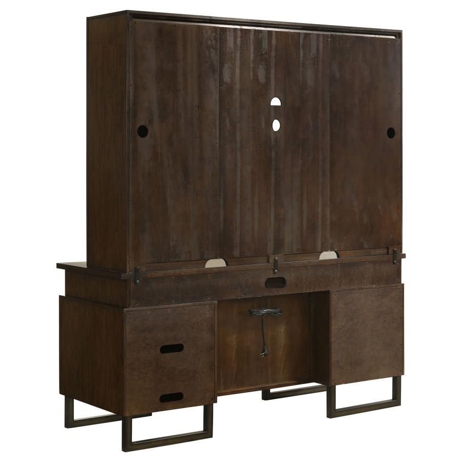 Marshall Brown Hutch - furniture place usa