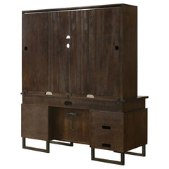 Marshall Brown Hutch - furniture place usa