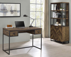Millbrook Brown Writing Desk - furniture place usa