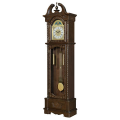 Cedric Brown Grandfather Clock - furniture place usa
