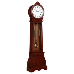 Narcissa Brown Grandfather Clock - furniture place usa