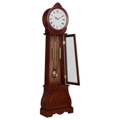 Narcissa Brown Grandfather Clock - furniture place usa