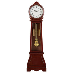 Narcissa Brown Grandfather Clock - furniture place usa