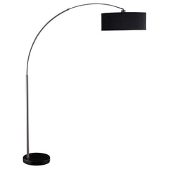 Kawke Black Floor Lamp - furniture place usa