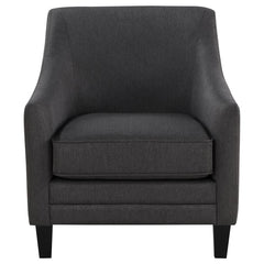 Liam Black Chair - furniture place usa