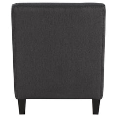 Liam Black Chair - furniture place usa