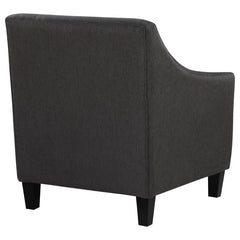 Liam Black Chair - furniture place usa
