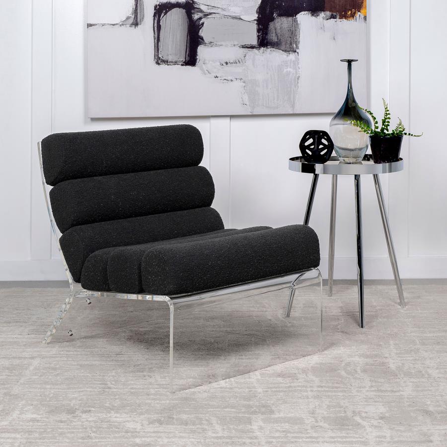 Black Accent Chair - furniture place usa