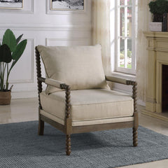 Blanchett Beige Accent Chair - furniture place usa