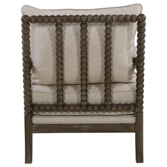 Blanchett Beige Accent Chair - furniture place usa