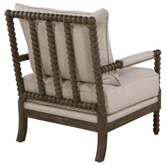 Blanchett Beige Accent Chair - furniture place usa