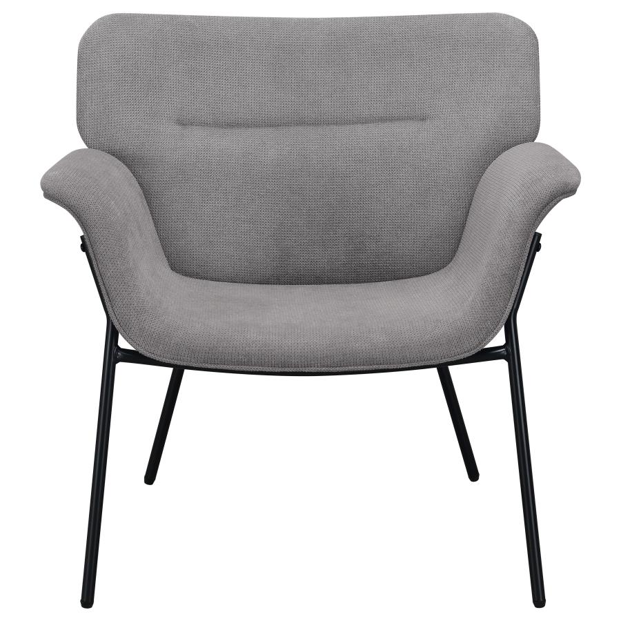 Davina Grey Accent Chair - furniture place usa