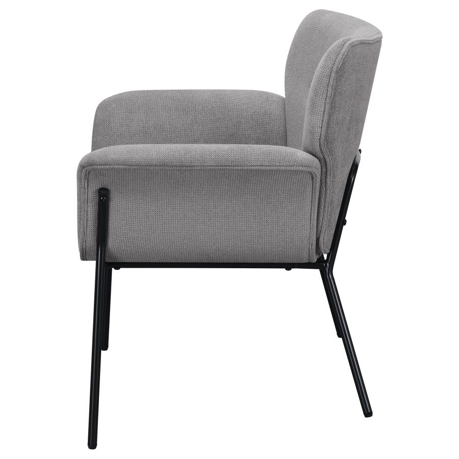Davina Grey Accent Chair - furniture place usa