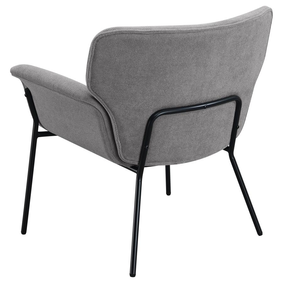Davina Grey Accent Chair - furniture place usa