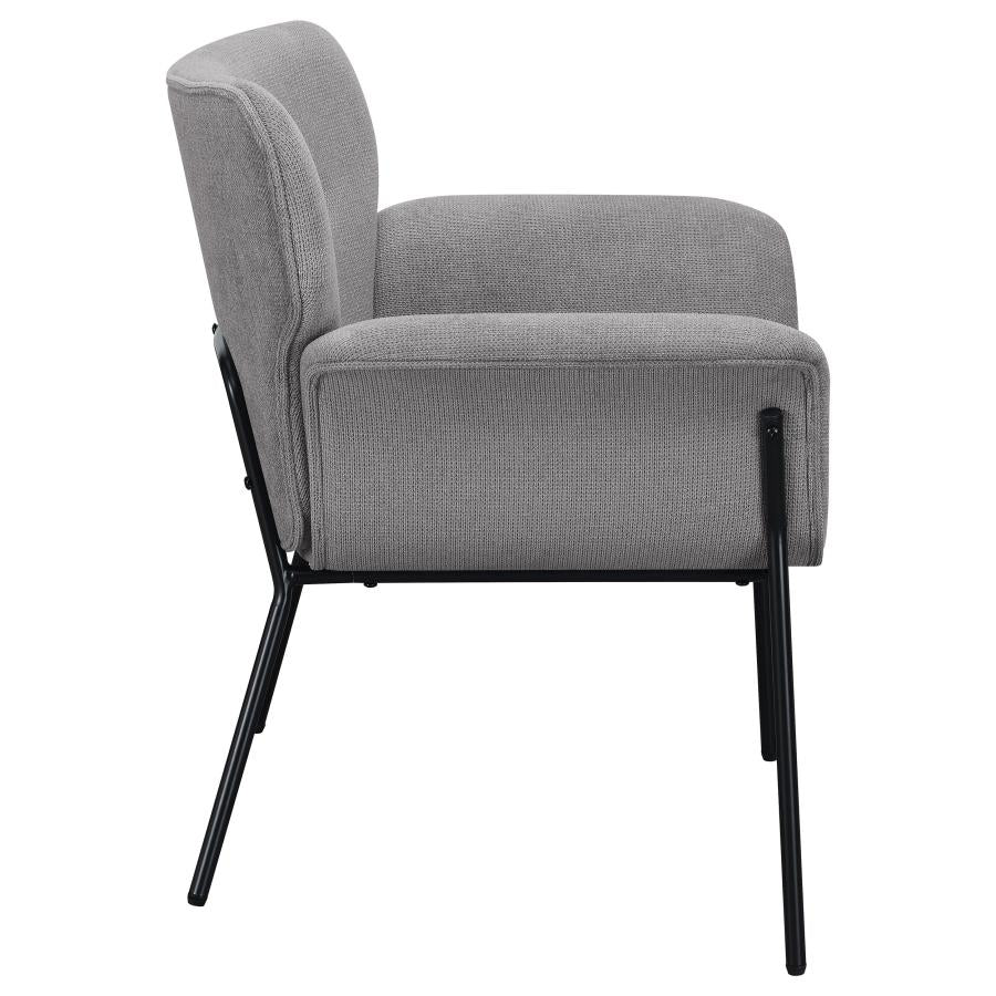 Davina Grey Accent Chair - furniture place usa