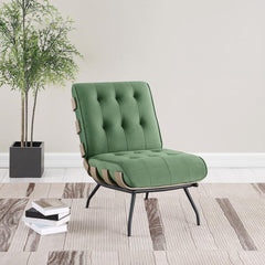 Aloma Green Accent Chair - furniture place usa
