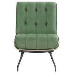 Aloma Green Accent Chair - furniture place usa