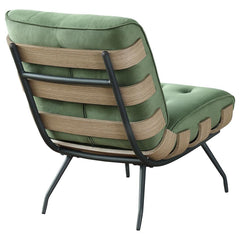 Aloma Green Accent Chair - furniture place usa