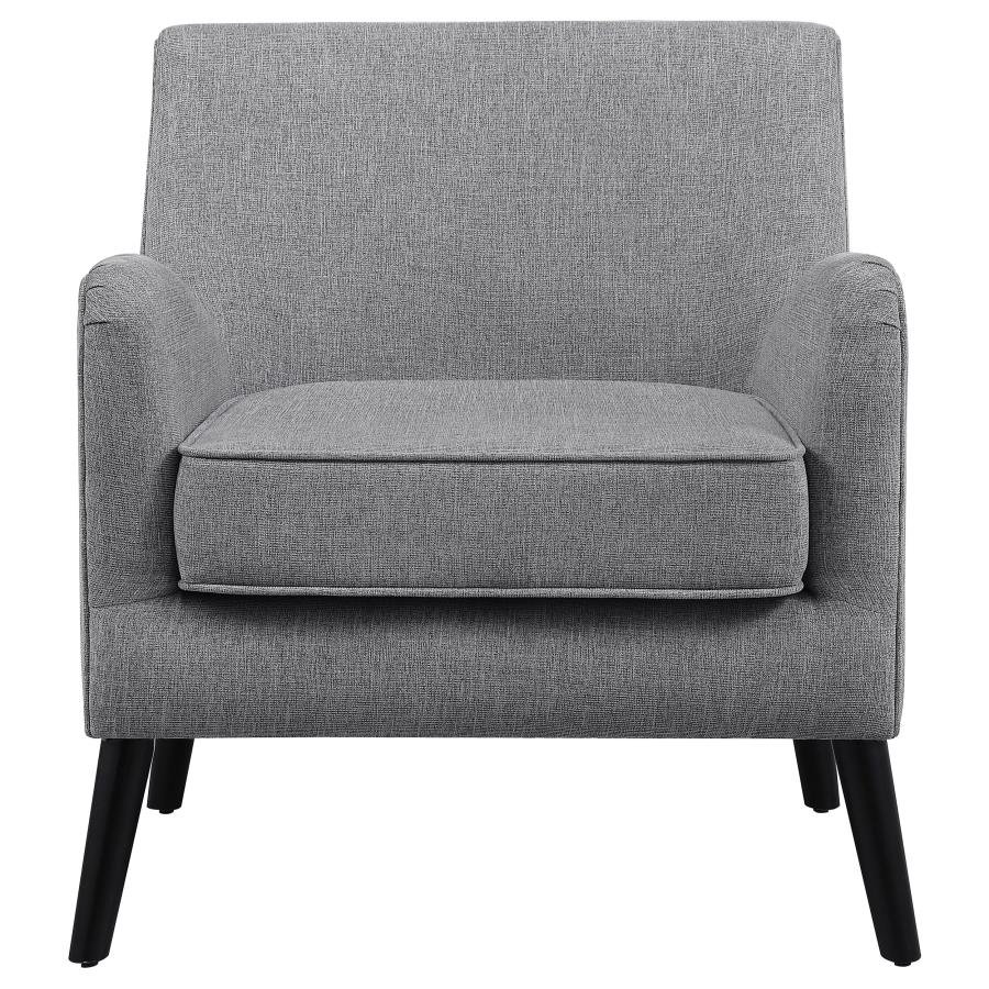 Charlie Grey Accent Chair - furniture place usa