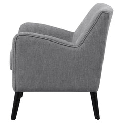 Charlie Grey Accent Chair - furniture place usa