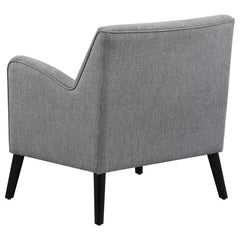 Charlie Grey Accent Chair - furniture place usa