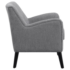 Charlie Grey Accent Chair - furniture place usa