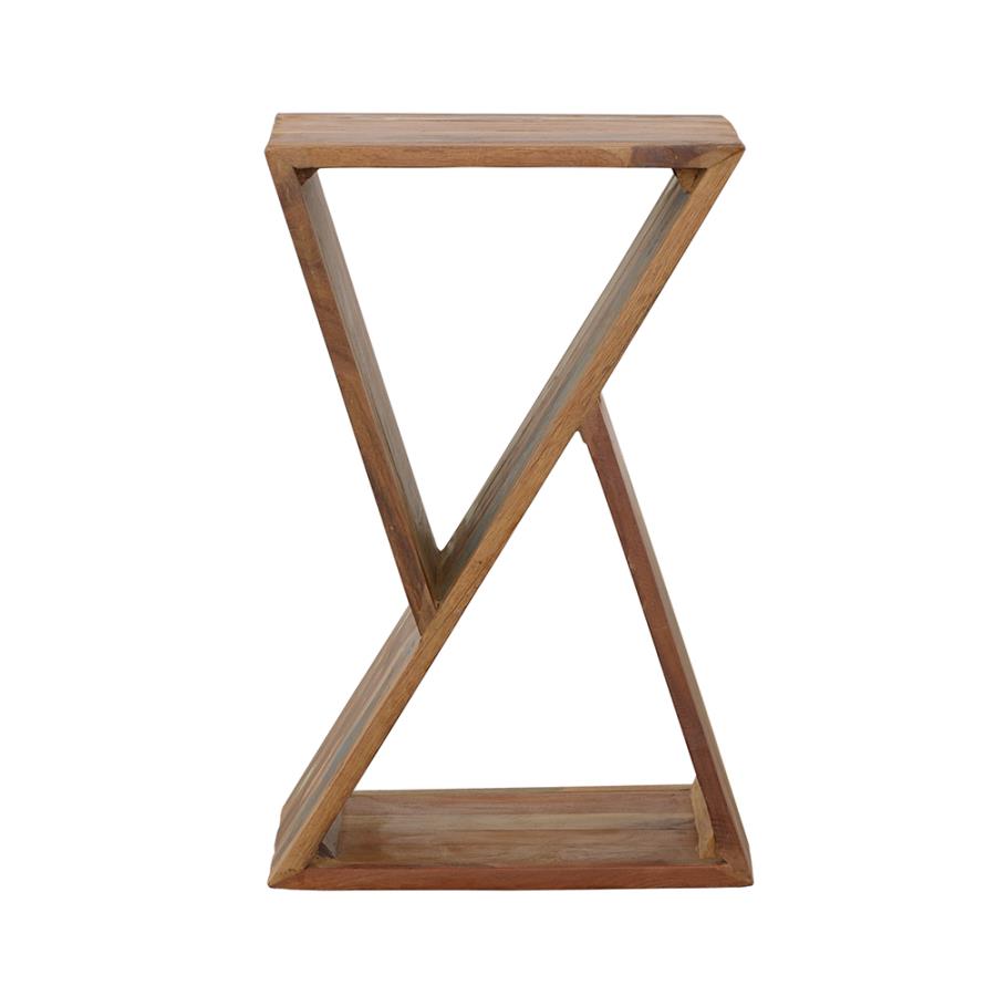 Lily Brown Side Table - furniture place usa