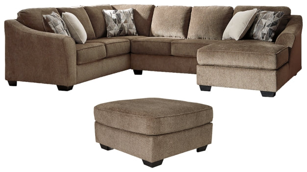 Graftin 3-Piece Sectional with Ottoman - PKG002367 - furniture place usa