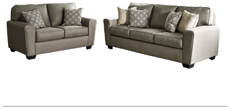 Calicho Sofa and Loveseat - furniture place usa