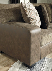 Abalone 3-Piece Sectional with Ottoman - PKG002370 - furniture place usa