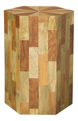 Dermot Brown Side Table - furniture place usa