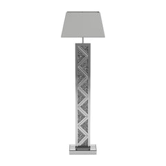 Carmen Silver Floor Lamp - furniture place usa