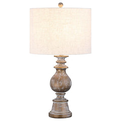 Brie Gold Table Lamp - furniture place usa