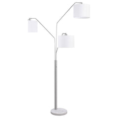 Jirou Silver Floor Lamp - furniture place usa