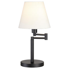 Colombe Black Table Lamp - furniture place usa