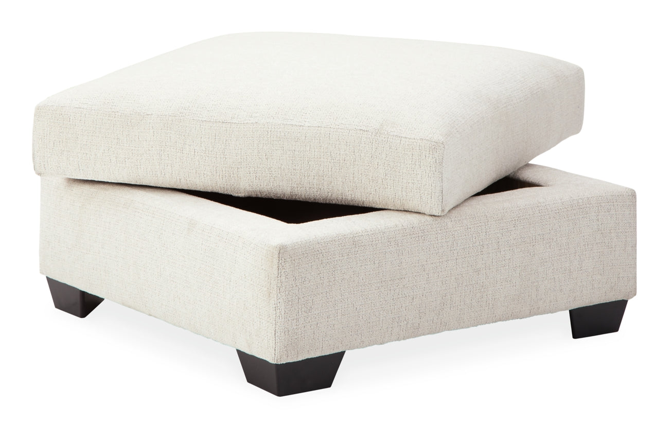 Cambri Chair and Ottoman - furniture place usa