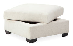 Cambri Chair and Ottoman - furniture place usa