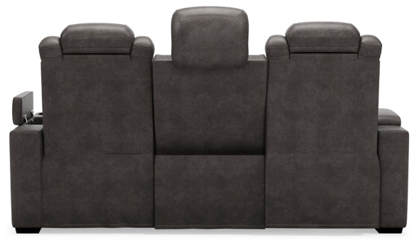 HyllMont Power Reclining Sofa - furniture place usa